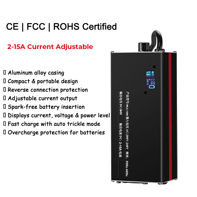2-15A Current Adjust Fast Char - 72V 15A Fast Charger review and price