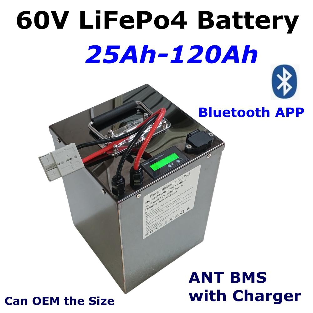 60V 25Ah 30Ah 40Ah 80Ah 100Ah  - 72V 40Ah Lifepo4 Battery Pack review and price
